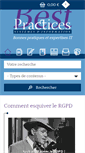 Mobile Screenshot of bestpractices-si.fr